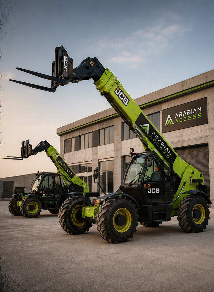 JCB Telehandler 17M — Arabian Access Equipment Rental UAE