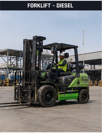5 Ton Diesel Forklift — Arabian Access Equipment Rental UAE