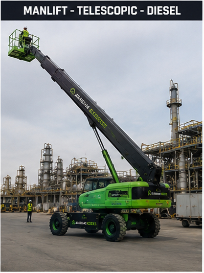 Telescopic Boom Lift — Arabian Access Equipment Rental UAE